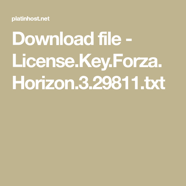 forza horizon 2 licence key